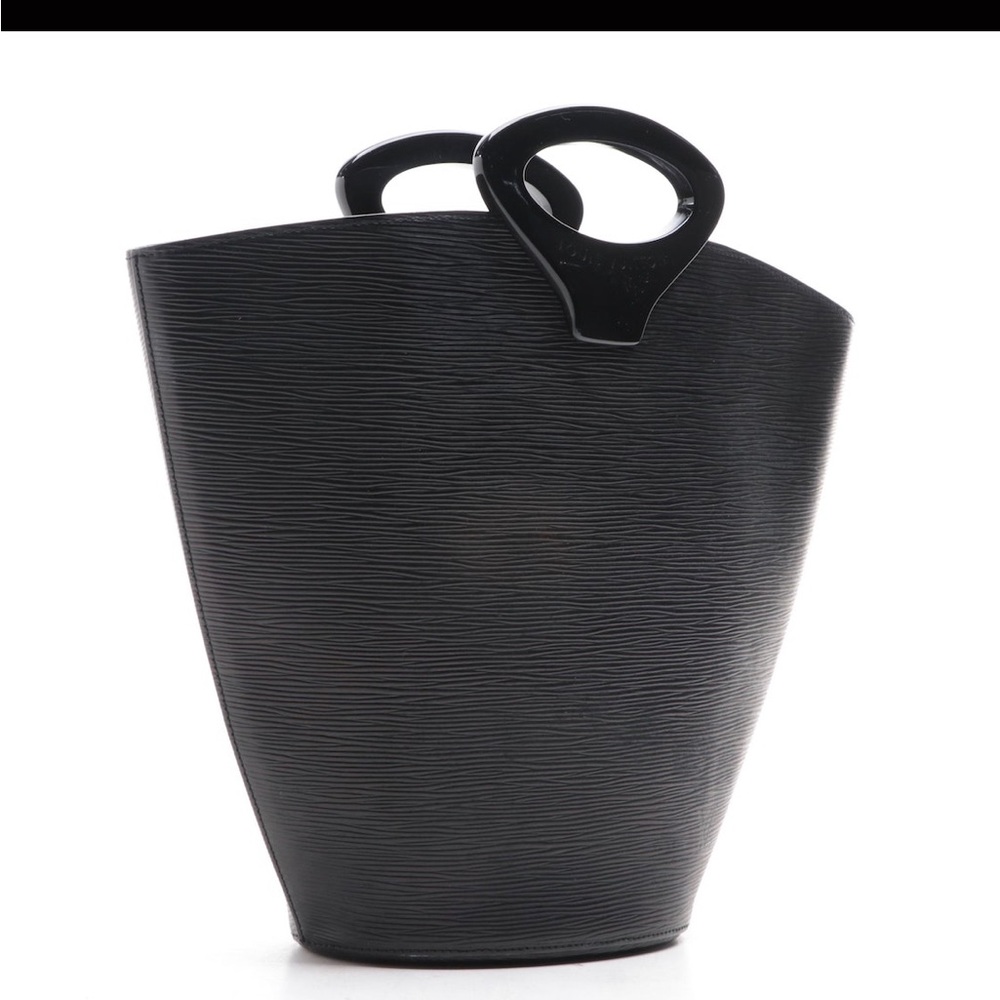 Louis Vuitton Noctambule Tote Bag in Black Epi Leather